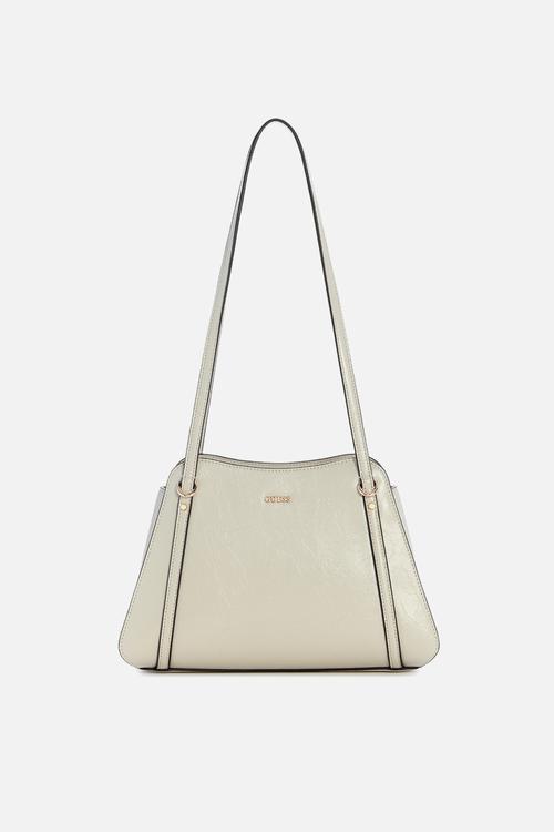 Xena Shoulder Satchel Bag-Light Taupe