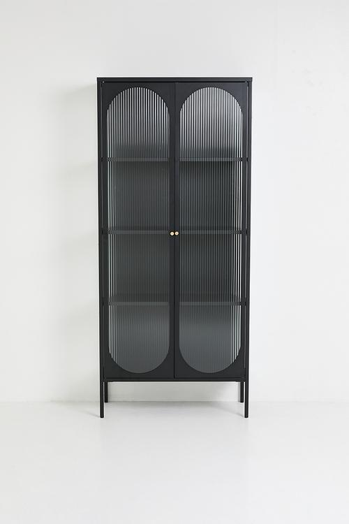 Obsidian Display Cabinet - Black