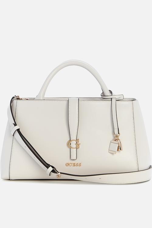 Carrie Girlfriend Satchel Bag- Stone