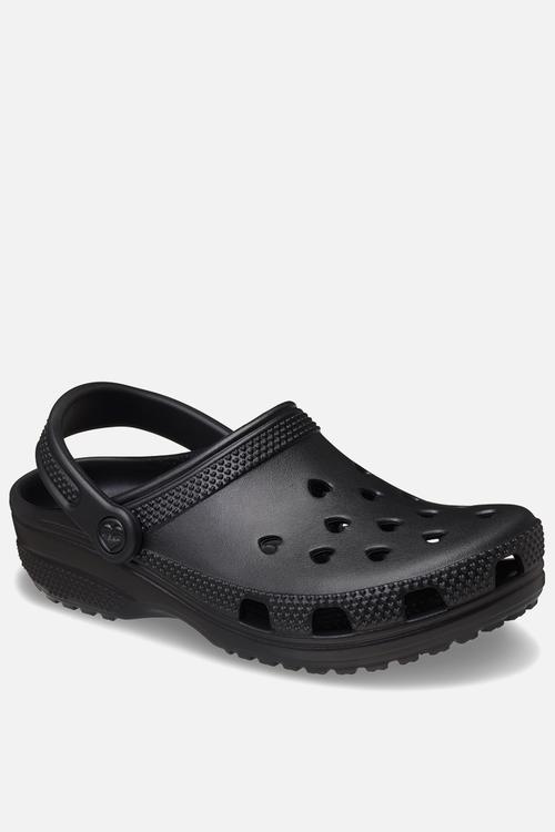 Classic Hearts Cut Out Clog Clog - Black