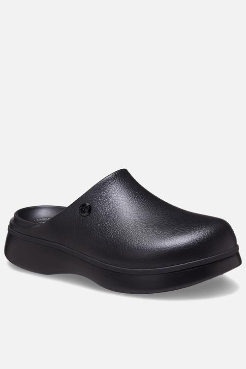 Dylan Notched Clog Clog - Black