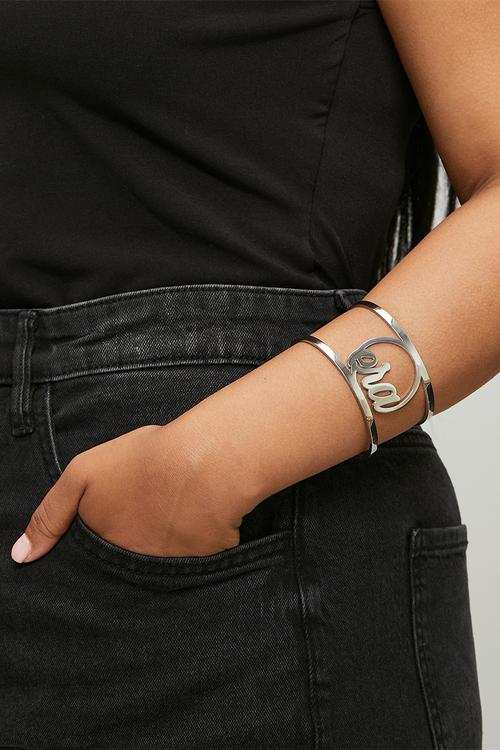 Era Signature Cuff Bracelet  - Silver