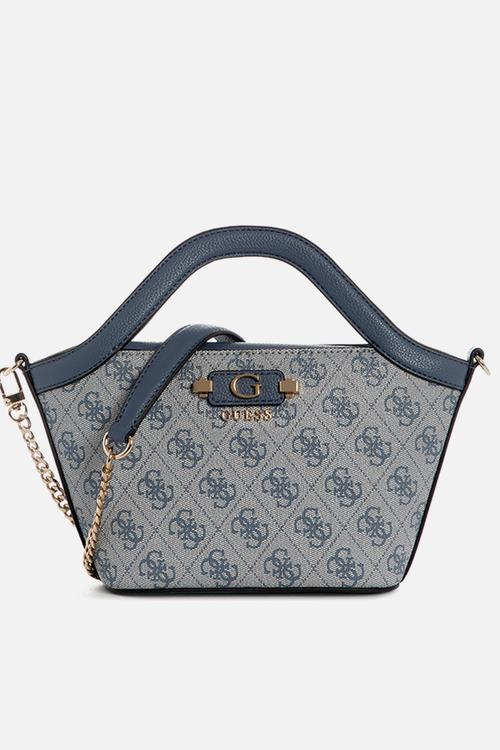 Lindsey Mini Tote Bag - Slate Logo