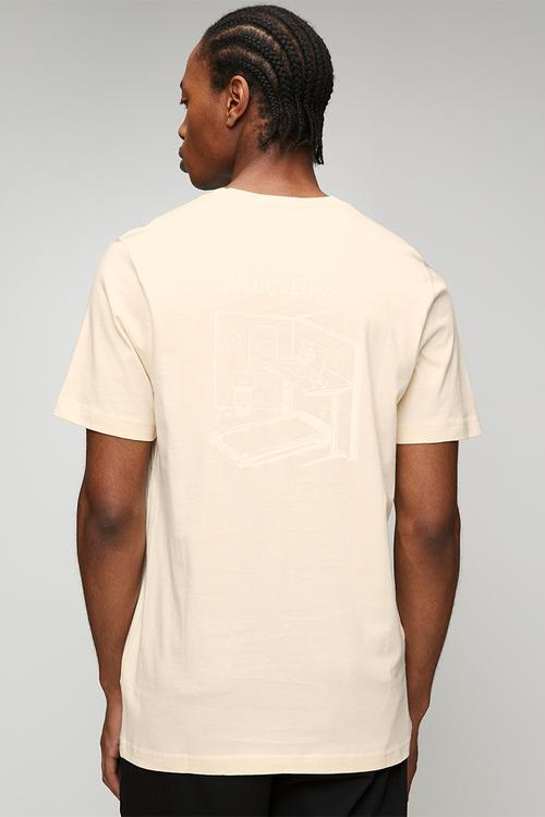 CLKD I OFC Tee  - ecru tint