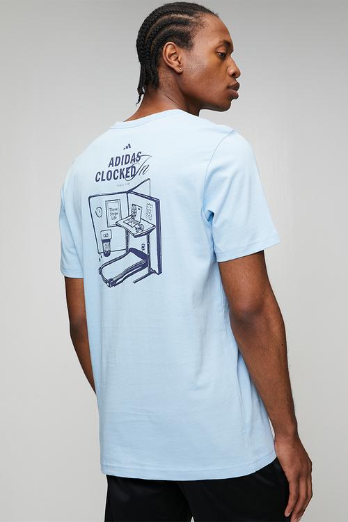 CLKD Office PC  Tee  - glow blue