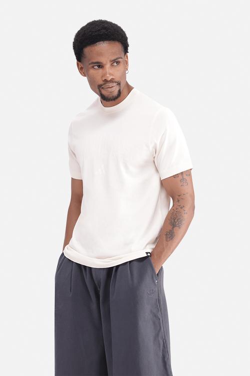 Collegiate Tonal Tee  - Ecru tint