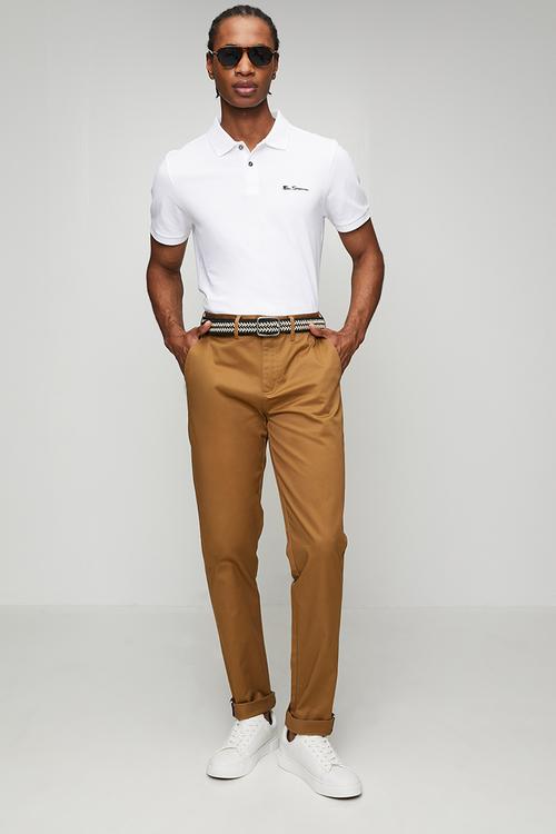 Bs Straight Leg Chino - Camel