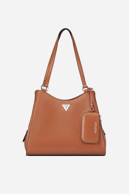 Elsa Satchel Bag- Cognac