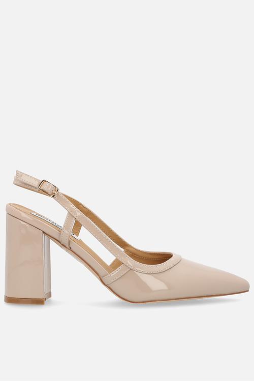 Paula 3 closed toe slingback - neutral