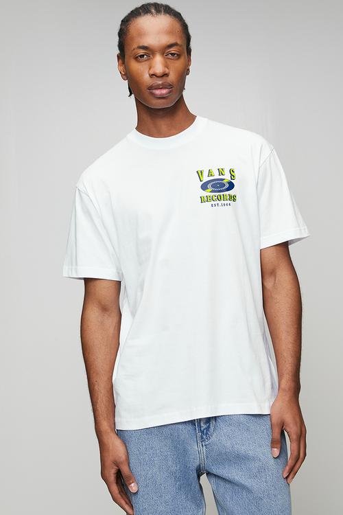 Vans Recordings SS Tee- WHITE
