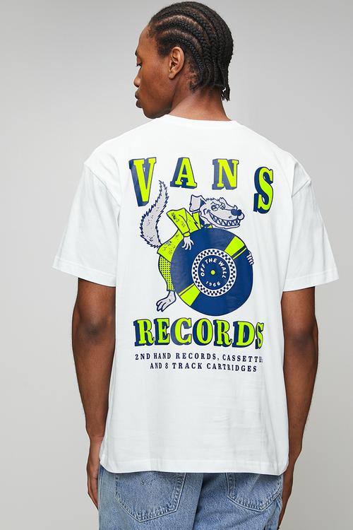 Vans Recordings SS Tee- WHITE