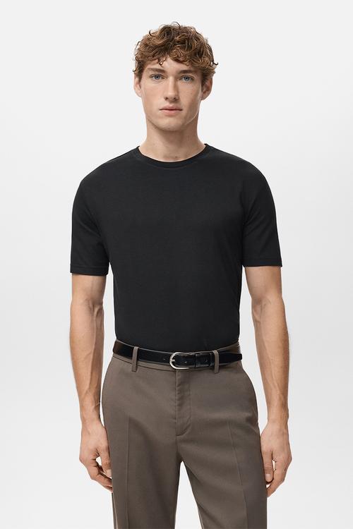 2 Pack Stretch Tees - black