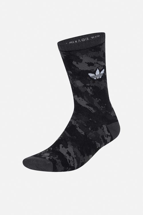 Camo Crew Sock 2-Pack - Carbon Grey /Black