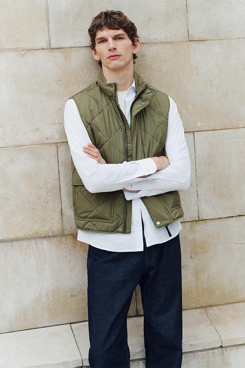 Outer Vest Hugo - Dark Green