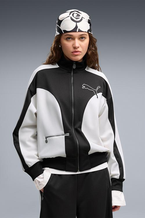 T7 Relaxed Love Of The Cat Track Jacket - Puma Black