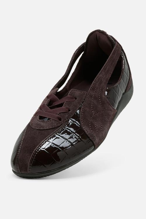 Speedcat Ballet Nova Croc Wns - Chocolate Fondue/Gum