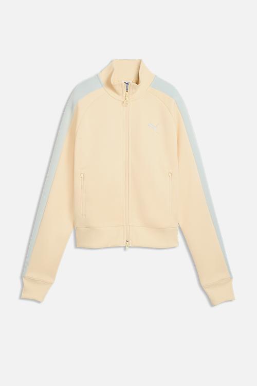 T7 Always On Short Track Jacket - Buttercream-Créme De Mint