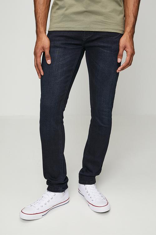 Slim Fit Essential Denim - Blue Black