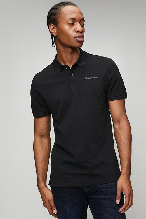 Ben Polo Short Sleeve - Black