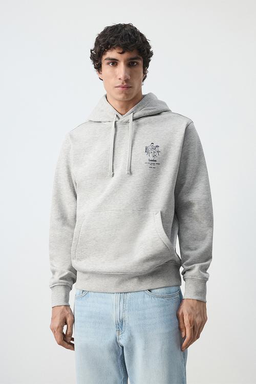 Sweatshirt London - Medium Gray