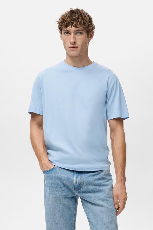 T-Shirt Bellow - Light/Pastel Blue