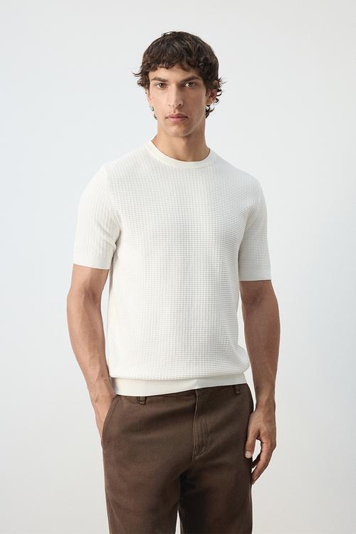 T-Shirt Fluid - Off white