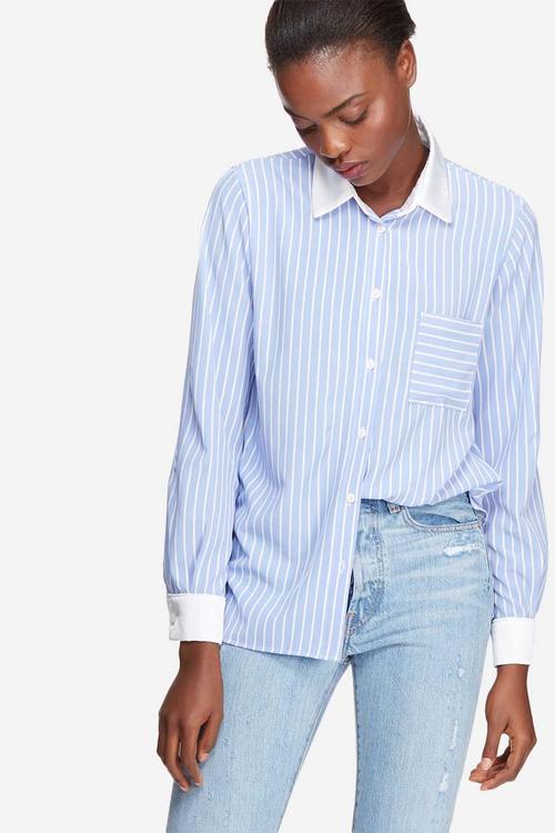 Striped soft shirt