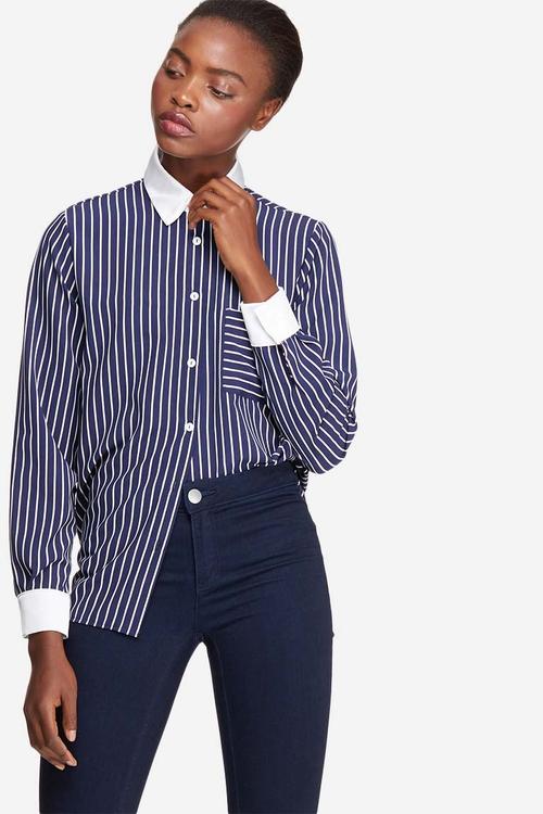 Striped soft shirt