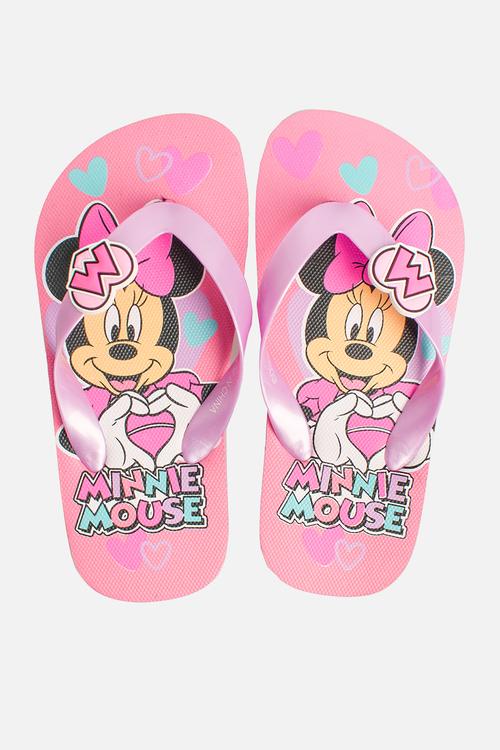 Minnie Mouse Flip Flops -pink