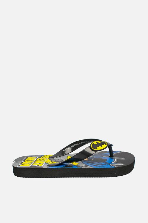 Batman Flip Flops - Black & yellow