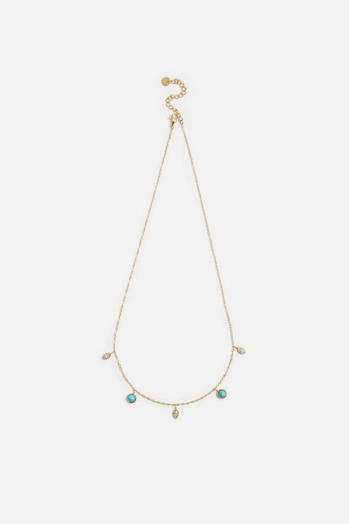 Elegant Drop-Necklace - Gold