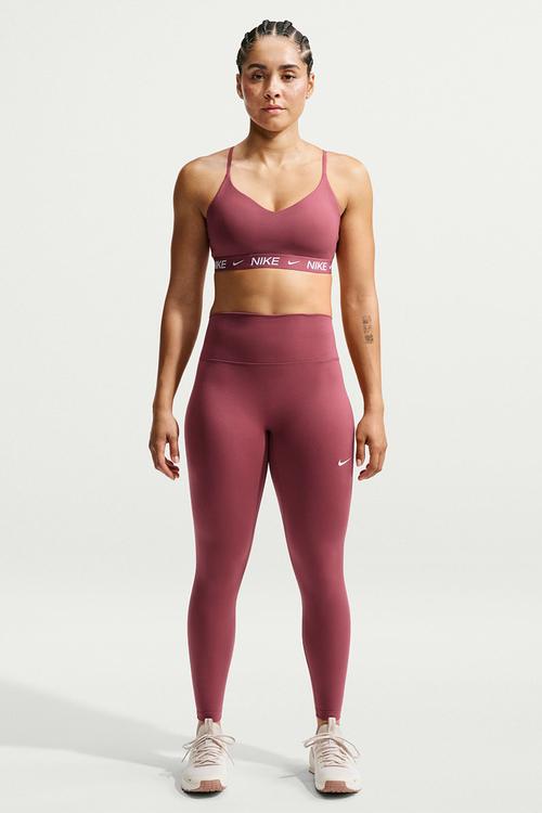 Women'S Padded Adjustable Sports Bra - Pink Smoke