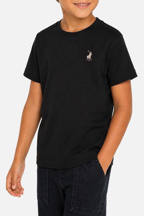 Boys Rick Ss Tee - Black