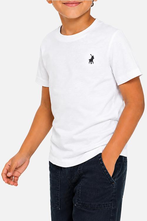 Boys Rick Short sleeve Tee - White