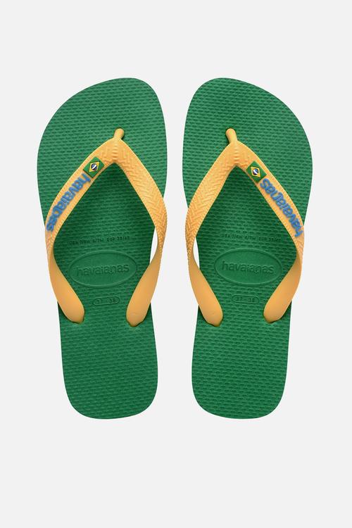 Brazil logo - green / yellow / marine blue