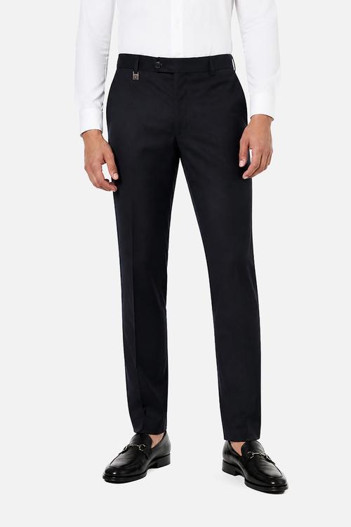 Mens slim fit trouser - navy