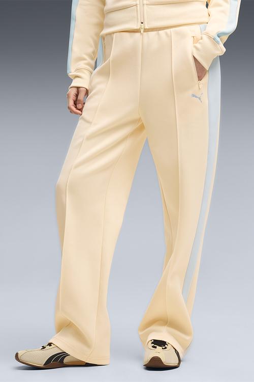 T7 Always On Straight Track Pants Op - Buttercream-Créme De Mint