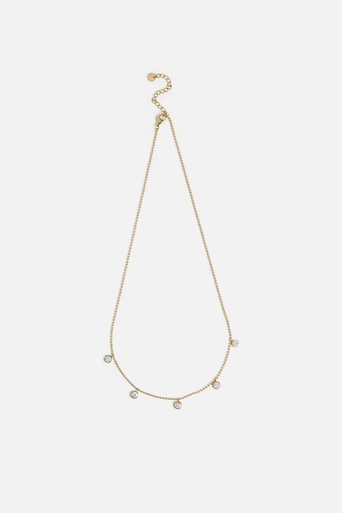 Pretty Drop-Necklace - Gold