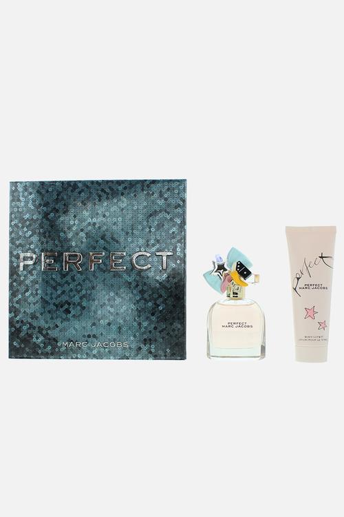 Marc Jacobs Perfect 2 Piece Gift Set: EDP - 50ml - Body Lotion - 75ml (Parallel Import)