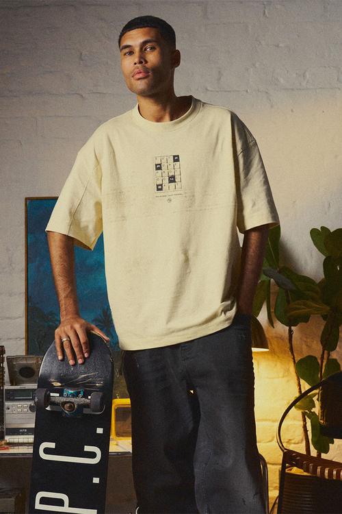 J4CKP0T Tee - Stone