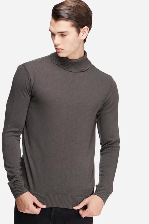 Basic roll neck pullover