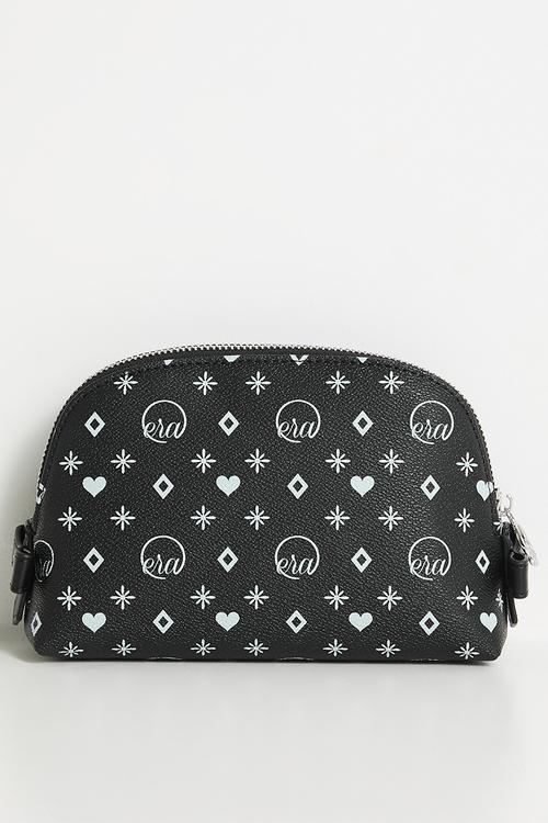 Go Getter Makeup Bag  - Black And White
