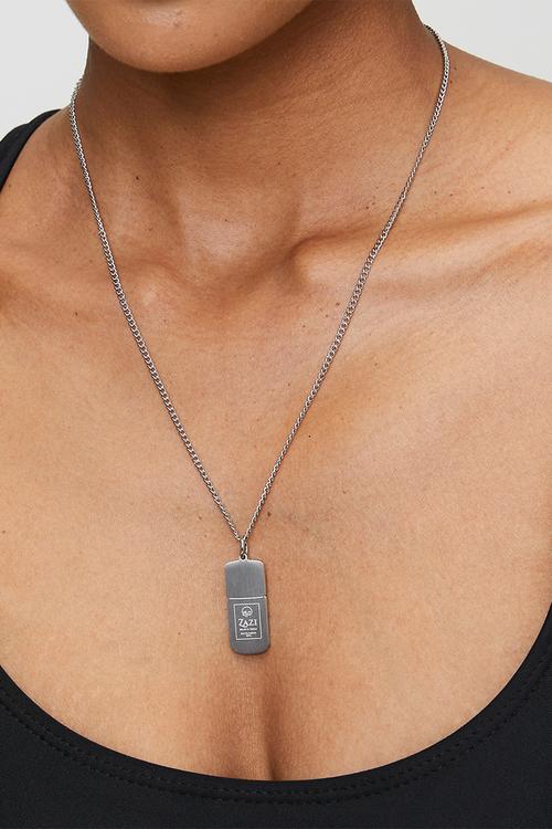 Zazi Eau Da Parfum Necklace - Silver