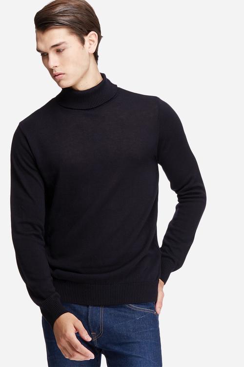 Basic roll neck pullover