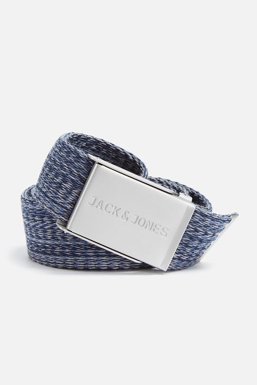 Melange woven belt