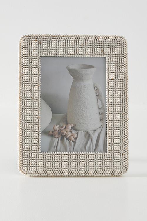 Textured Photo Frame White 13x18cm