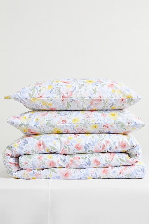 Annabelle Floral Cotton Blend Duvet Set Multi