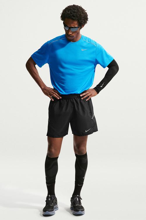 Dri-Fit Miler 5Bf Short - Black/Black/Reflective Silv