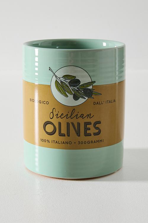 Olives EarthenwareUntemsil Holder Multi 11x11x13.3cm