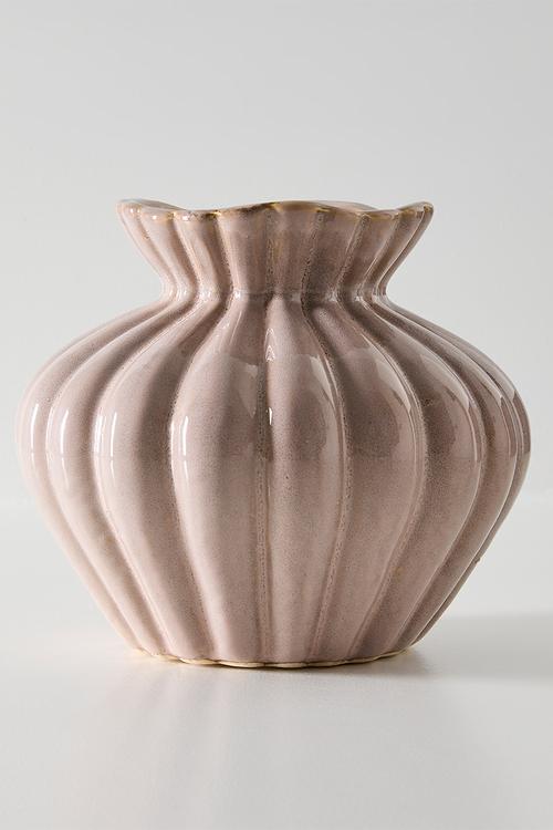 Bud Stoneware Vase - Pink